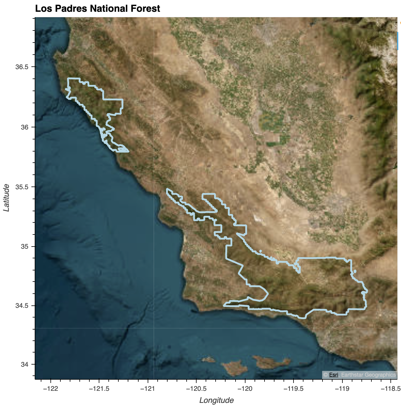 Los Padres National Forest